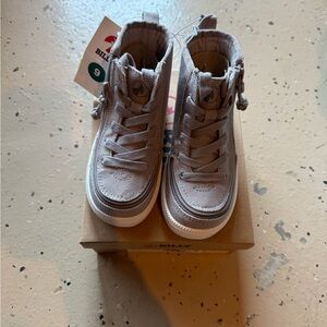 Target Kids Light Gray High-Top Sneakers